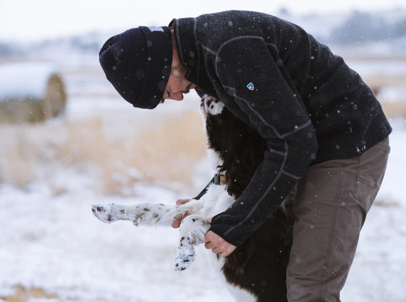 Kuhl Thor 1/4 Zip Fleece in Graphite-3